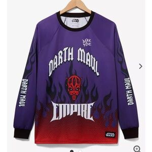 Star Wars Darth Maul Motocross Jersey Size XS